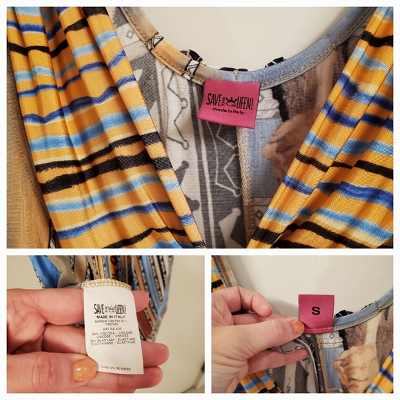 NWT SAVE THE QUEEN - "DUNE" Top - Picture 14 of 16